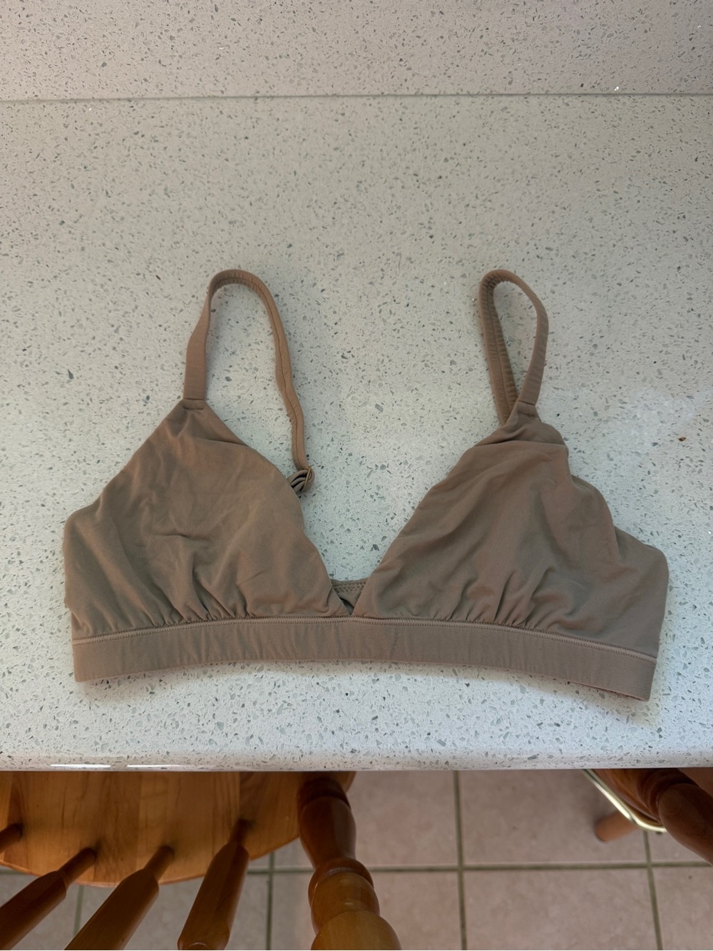 SKIMS Nude Triangle Bralette - Picture 4 of 6